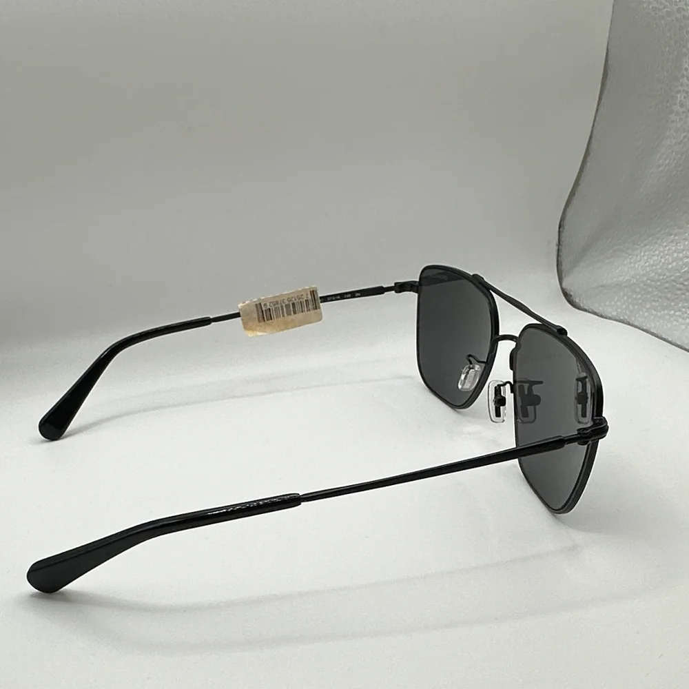 Black Coach Sunglasses 900387 (Matte Black) OHC7137